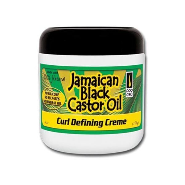 Crema definidora de rizos con aceite de ricino negro jamaicano Doo Gro - 177 ml