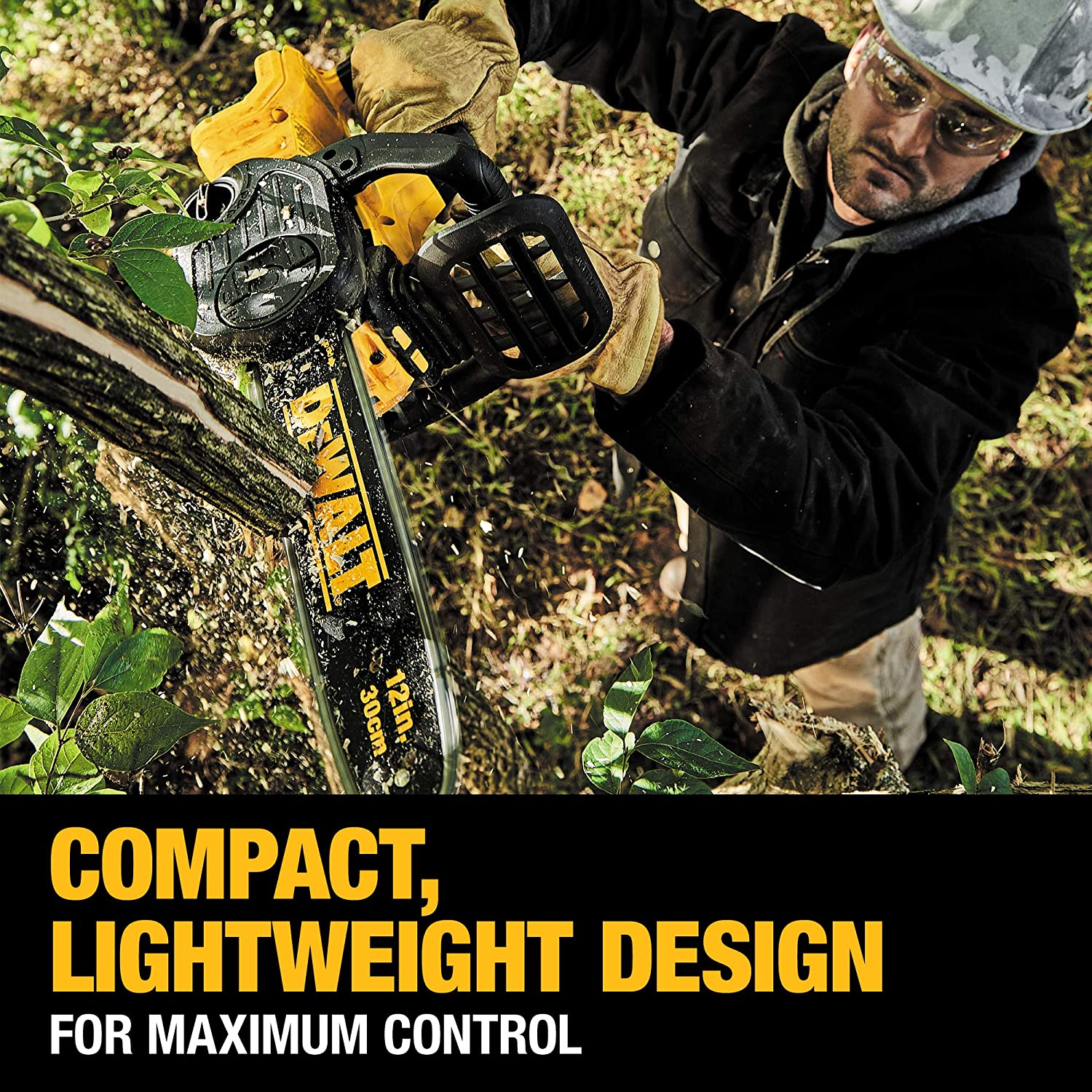 DEWALT 20V MAX XR 12-TOMMERS MOTORSAGVERKTØY KUN (DCCS620B)