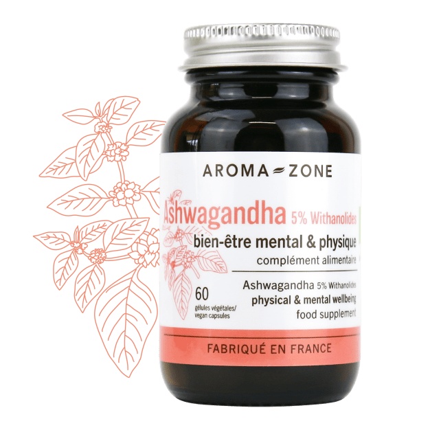Ashwagandha biologica - 60 capsule - Integratore alimentare