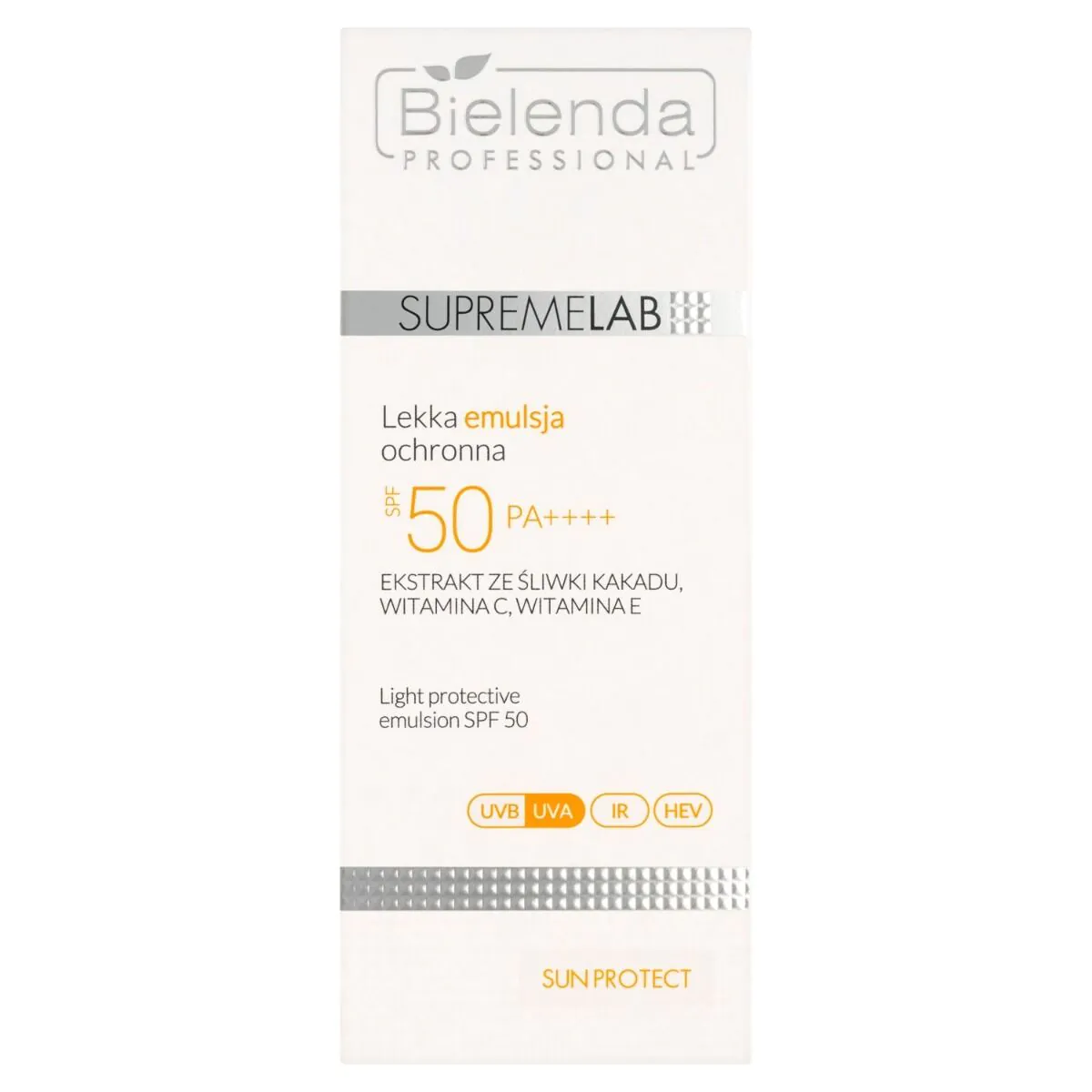 Bielenda Professional Supremelab Sun Protect Lekka emulsja ochronna SPF50
