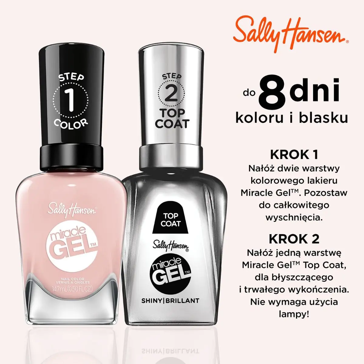 Sally Hansen Miracle Gel Lakier do paznokci, 248
