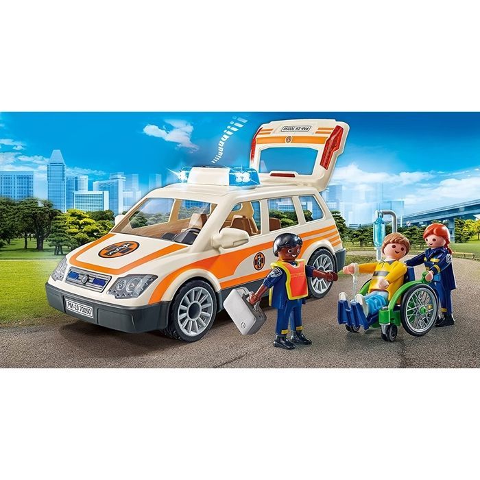 City Life The Emergency Medical Technician's Car