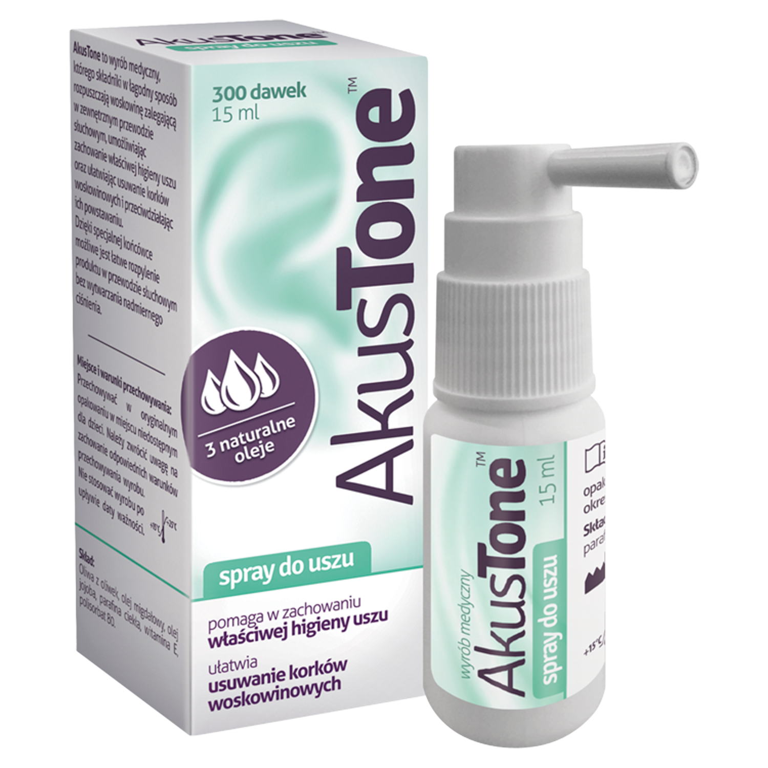Akustone öronspray 15ml