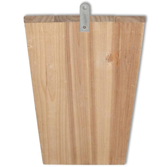 vidaXL Vleermuizenhuis 22 x 12 x 34 cm Set van 2