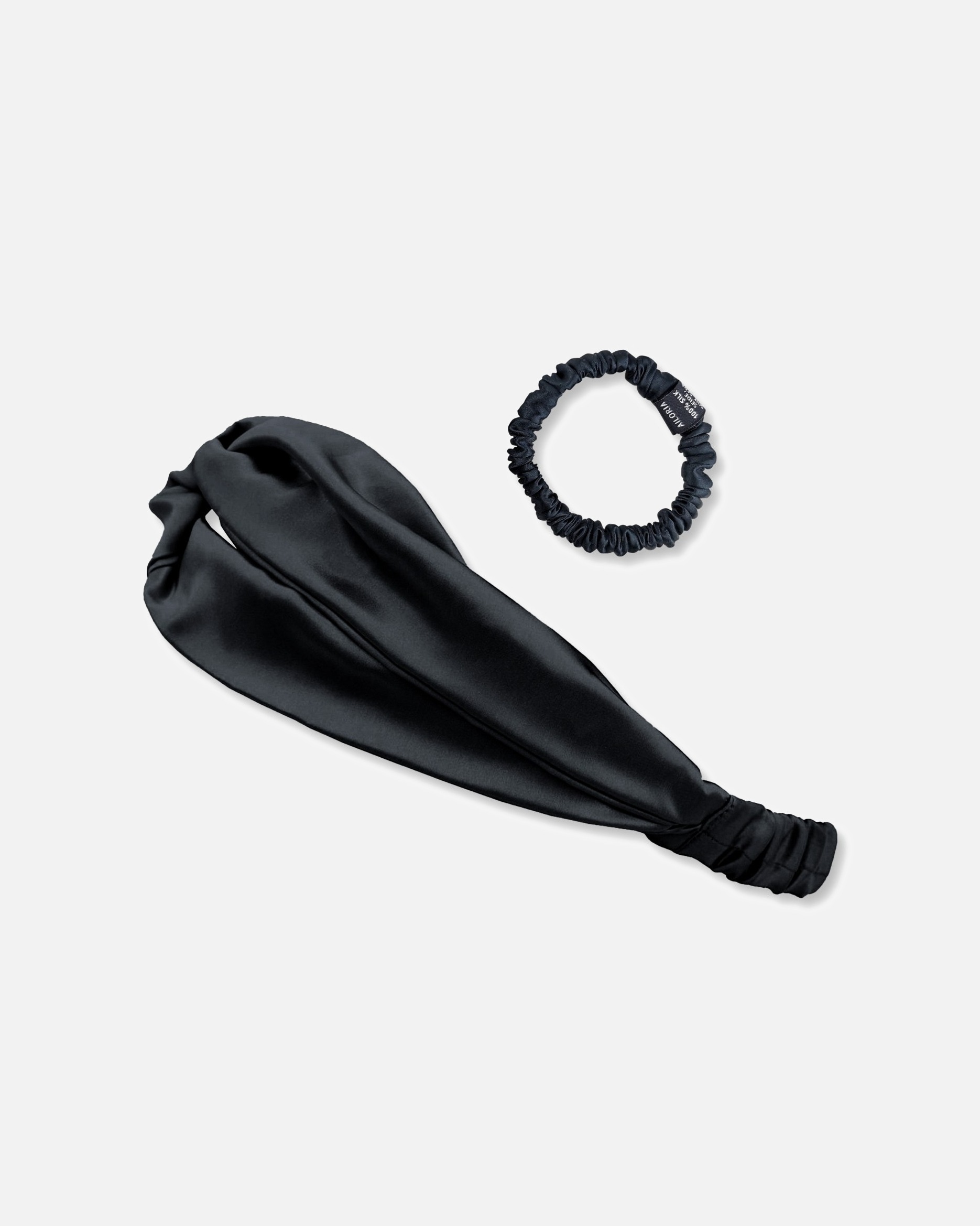 Ailoria Traka za kosu SOYEUX & DOUX Svilena traka za kosu i gumica za kosu (Scrunchie) - Set (S) -