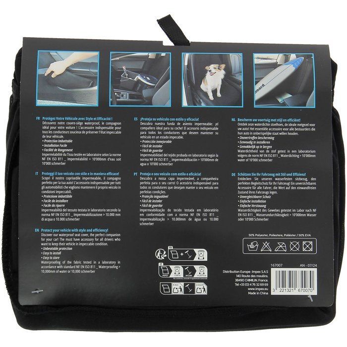 Couvre siège - XLCOVER - Imperméable