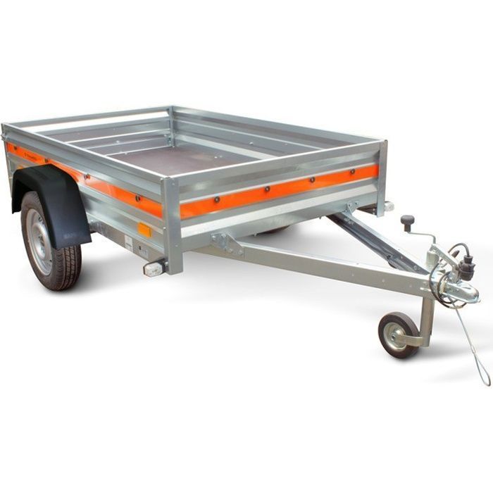 Kipper - TEMA - ECO2012 - 205 x 125 cm - GVWR 500 kg - Gegalvaniseerd staal