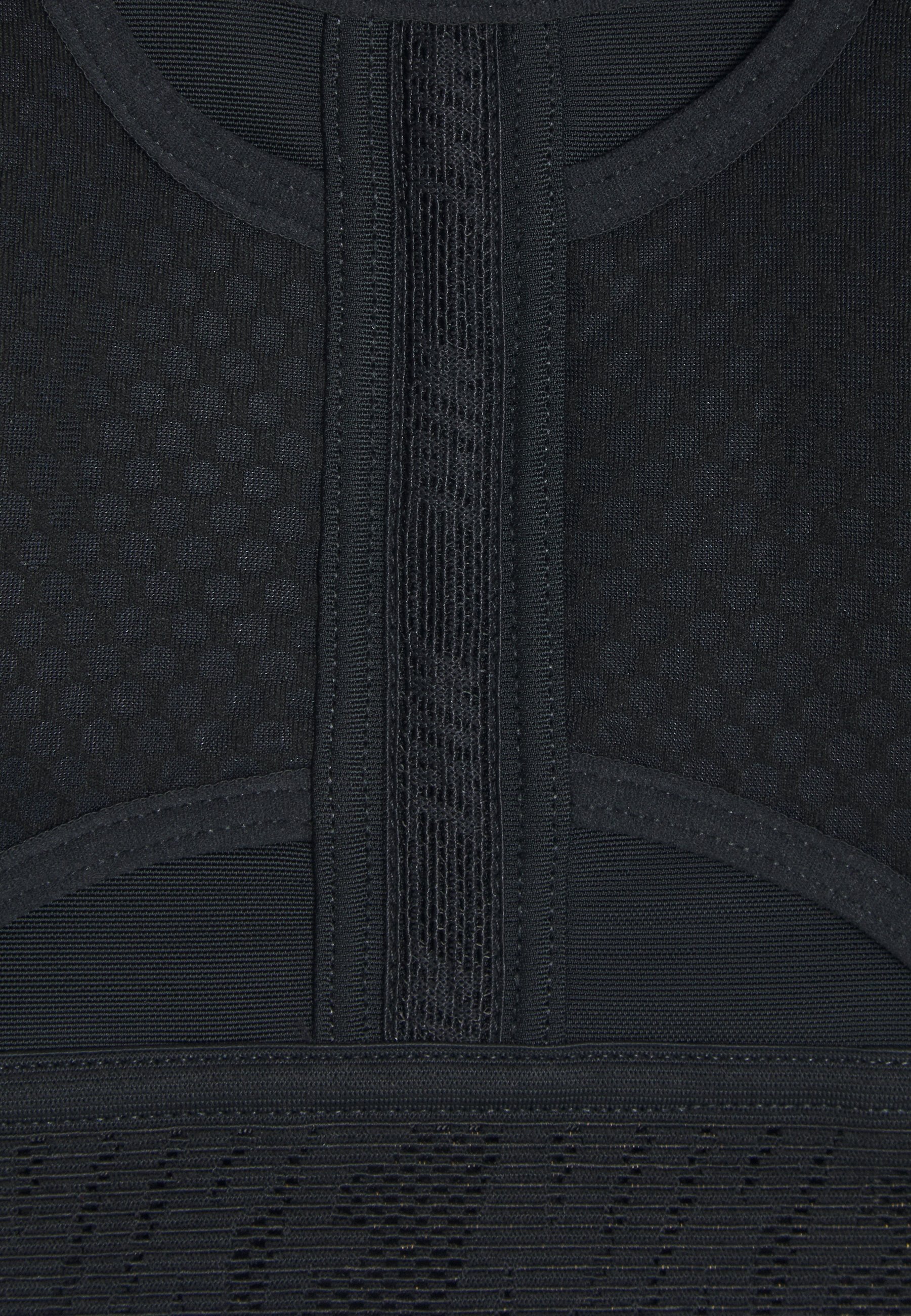 Nike Performance BRA - Sportbeha met gemiddelde ondersteuning - zwart/donker rookgrijs