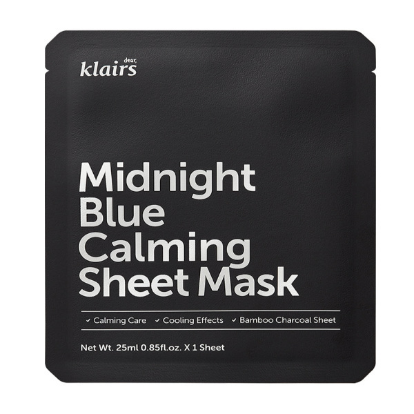 Mască facială calmantă Dear Klairs Midnight Blue