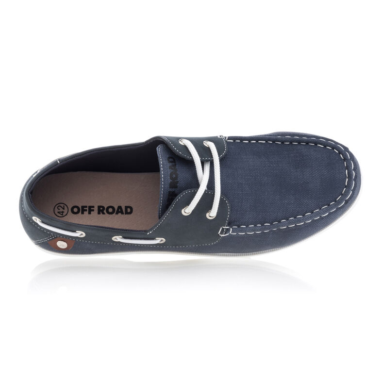 Blaue Herren-Loafer/Bootsschuhe