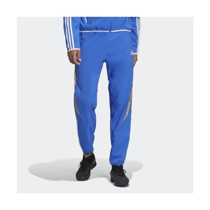 Pantaloni da allenamento da calcio Adidas Juve da uomo, blu - H67142