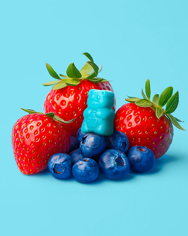 Doplněk stravy SugarbearPRO® Hair Vitamins ve formě gumových medvídků pro pevnější pokožku a krásné vlasy