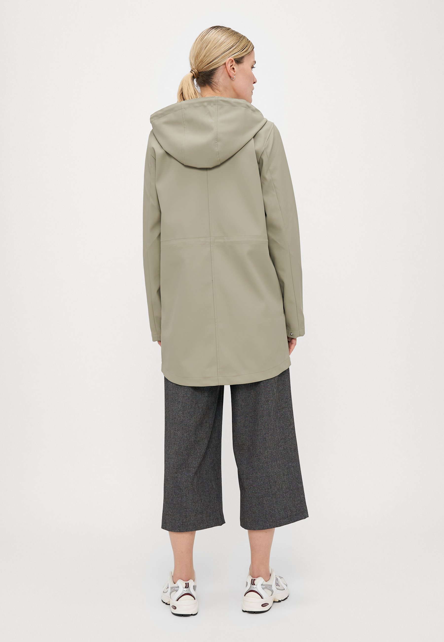 Vero Moda Tall VMMALOU COATED JACKET - Waterdichte jas - laurier eikenhout
