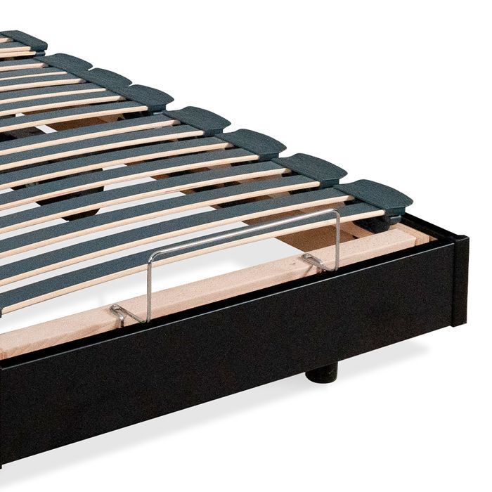 Juego de 2 bases de cama eléctricas Flex con listones de 2x90x200 cm.