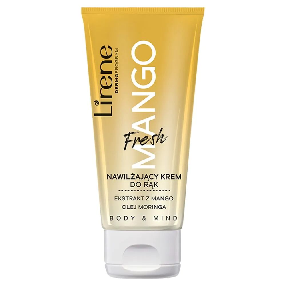 Lirene Body & Mind Nawilżający Krem do rąk Mango