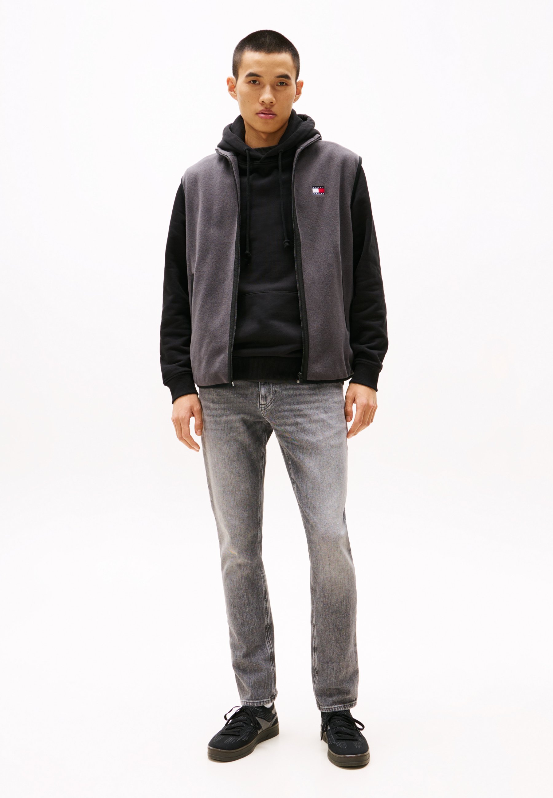 Tommy Jeans SCANTON - Jean slim - Gris denim