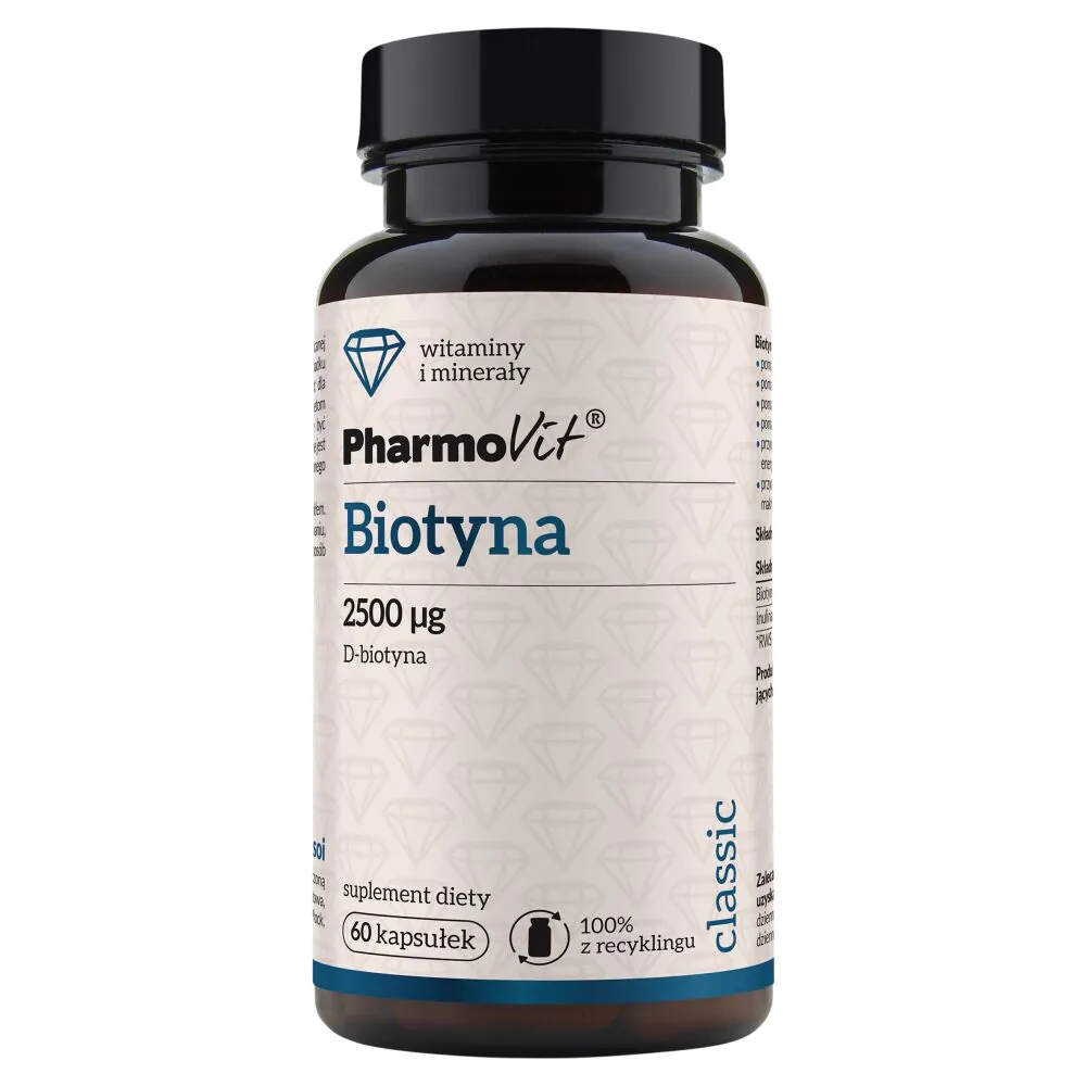 PharmoVit Classic Biotyna 2500 mcg Kapsułki