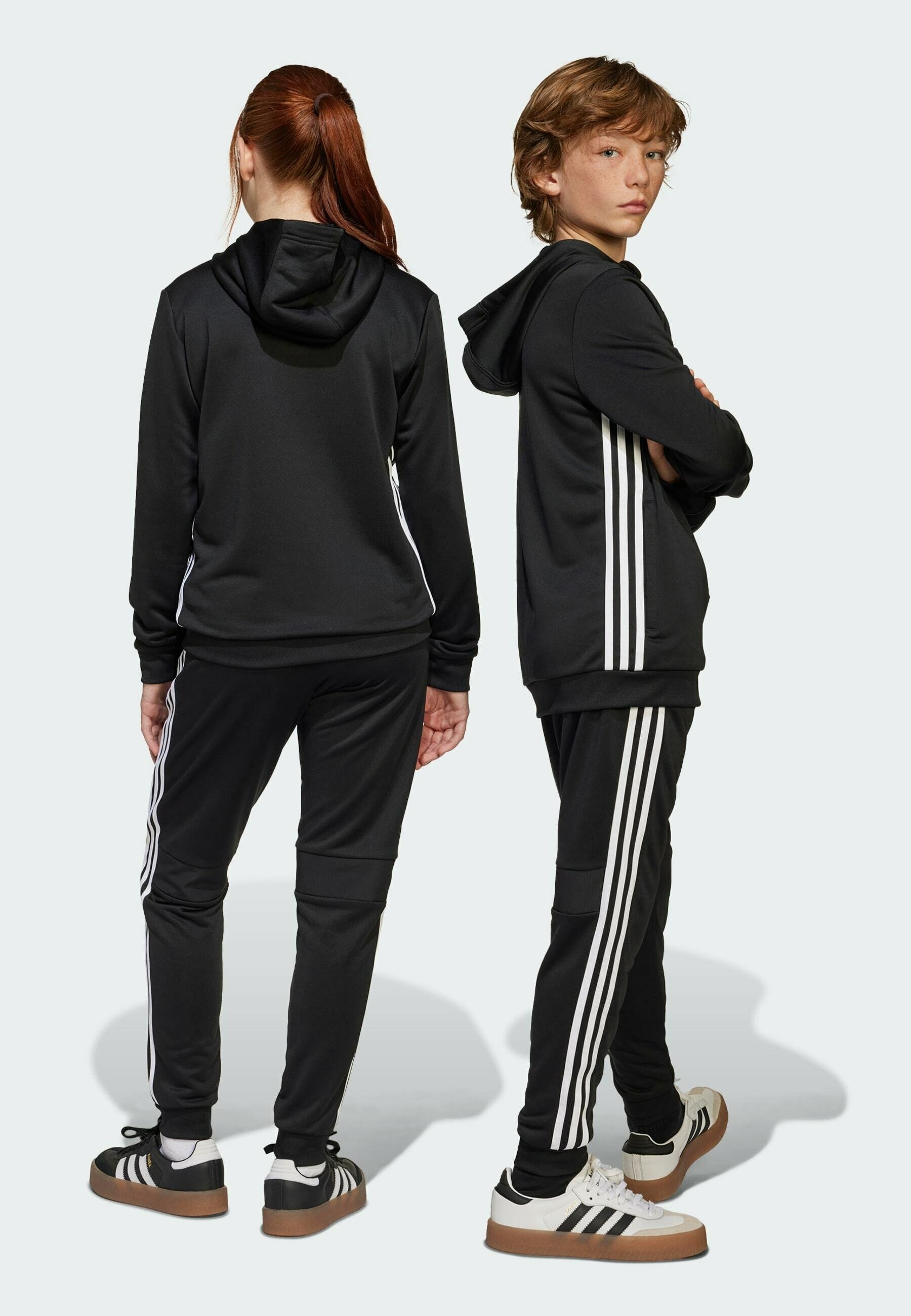 adidas Performance TIRO 25 ESSENTIALS KIDS - Trainingsbroek - zwart wit