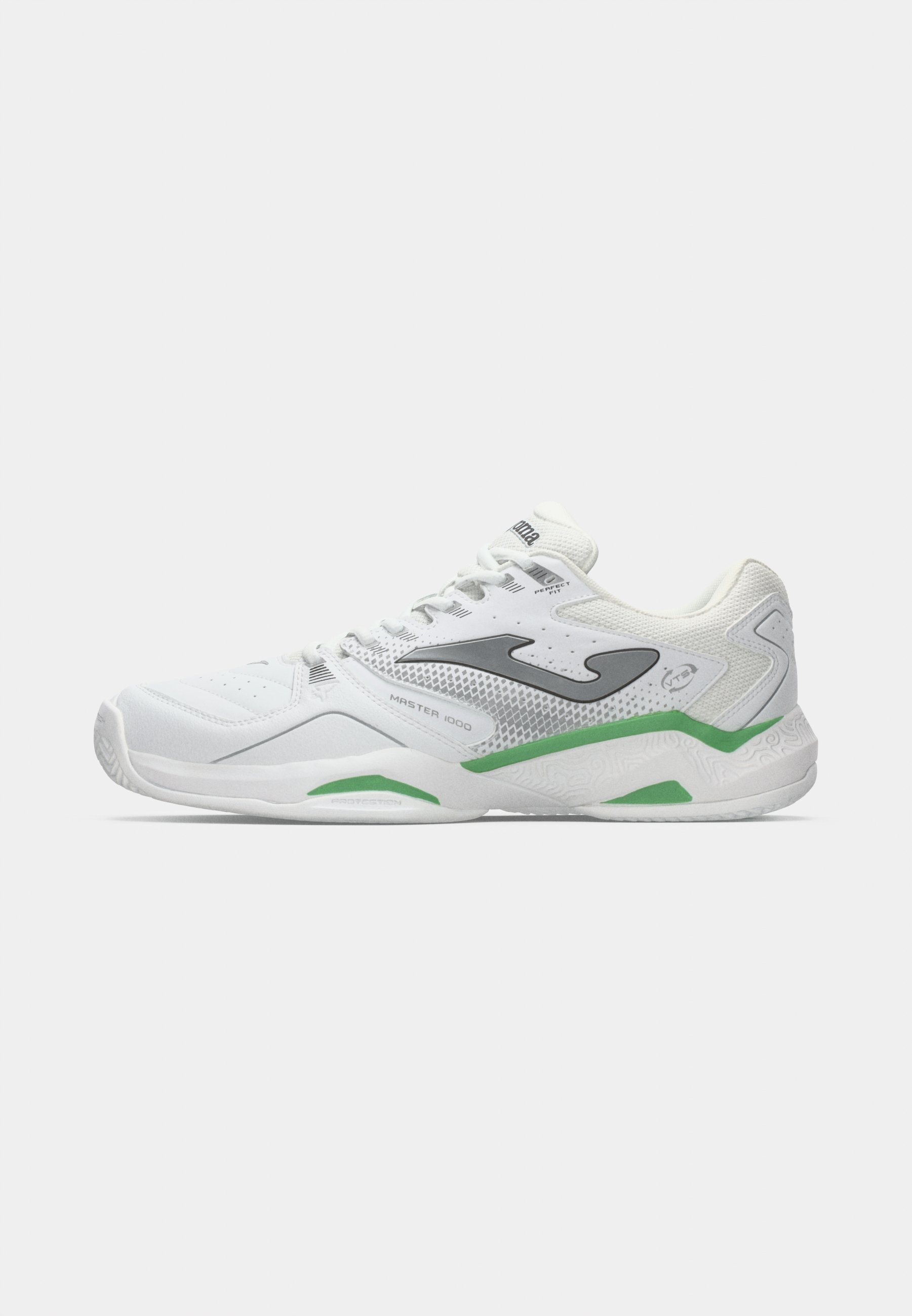 Joma MASTER 1000 CLAY - Chaussures de tennis pour court en terre battue - blanc/noir