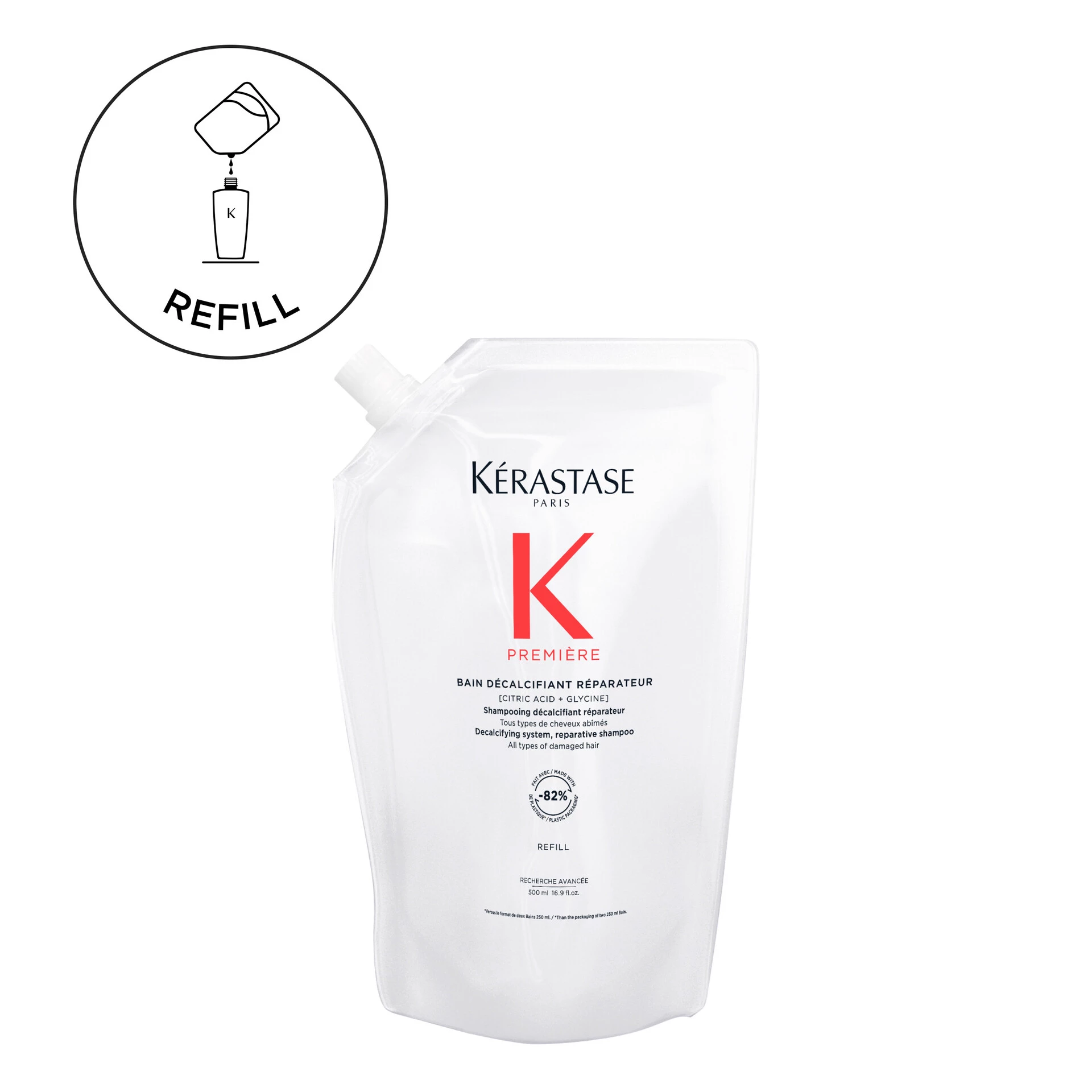 Șampon de reîncărcare Première Bain Décalcifiant Rénovateur 500 ml - Kérastase