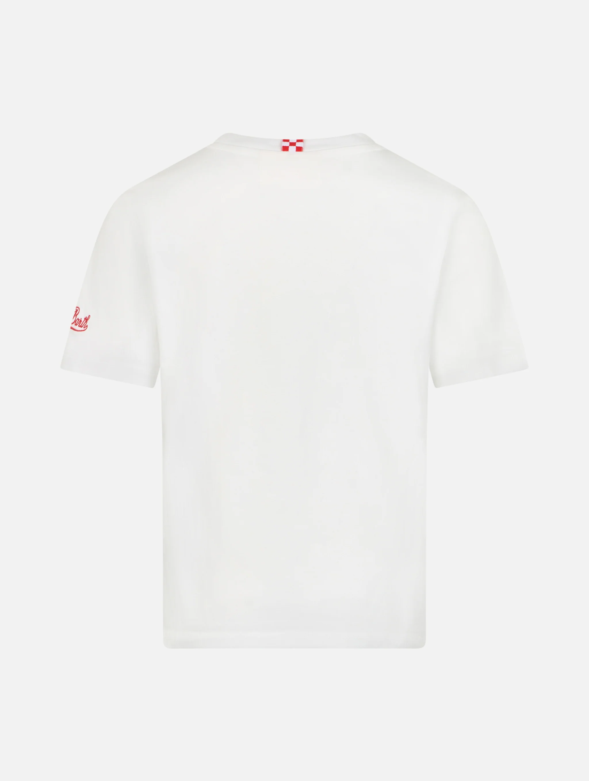 Portofino Jr katoenen jersey T-shirt voor kinderen met Forte d-borduurwerk