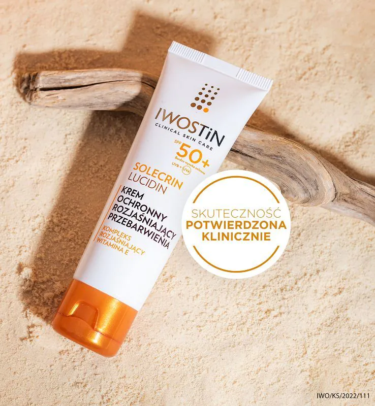Iwostin Solecrin Lucidin Krem na przebarwienia SPF 50+