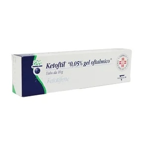 KETOFTIL Ketoftil ooggel 0,05% Ketotifen 10 g Allergische conjunctivitis