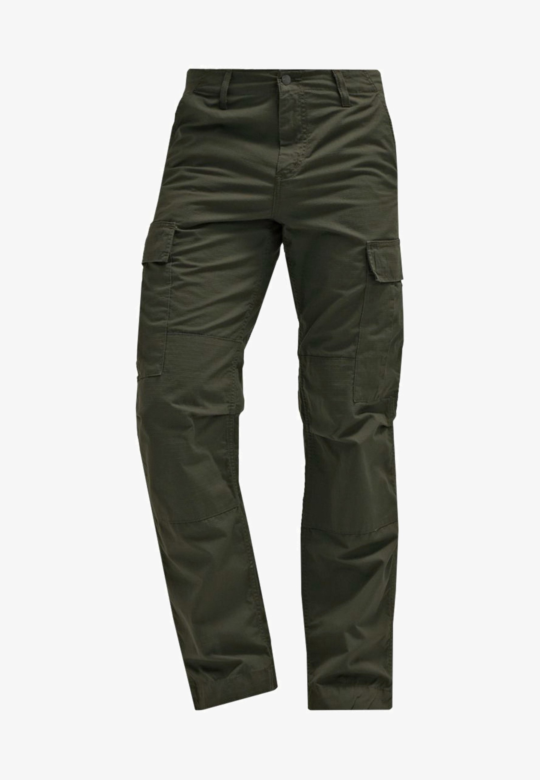 Carhartt WIP cargobroek - olijfgroen