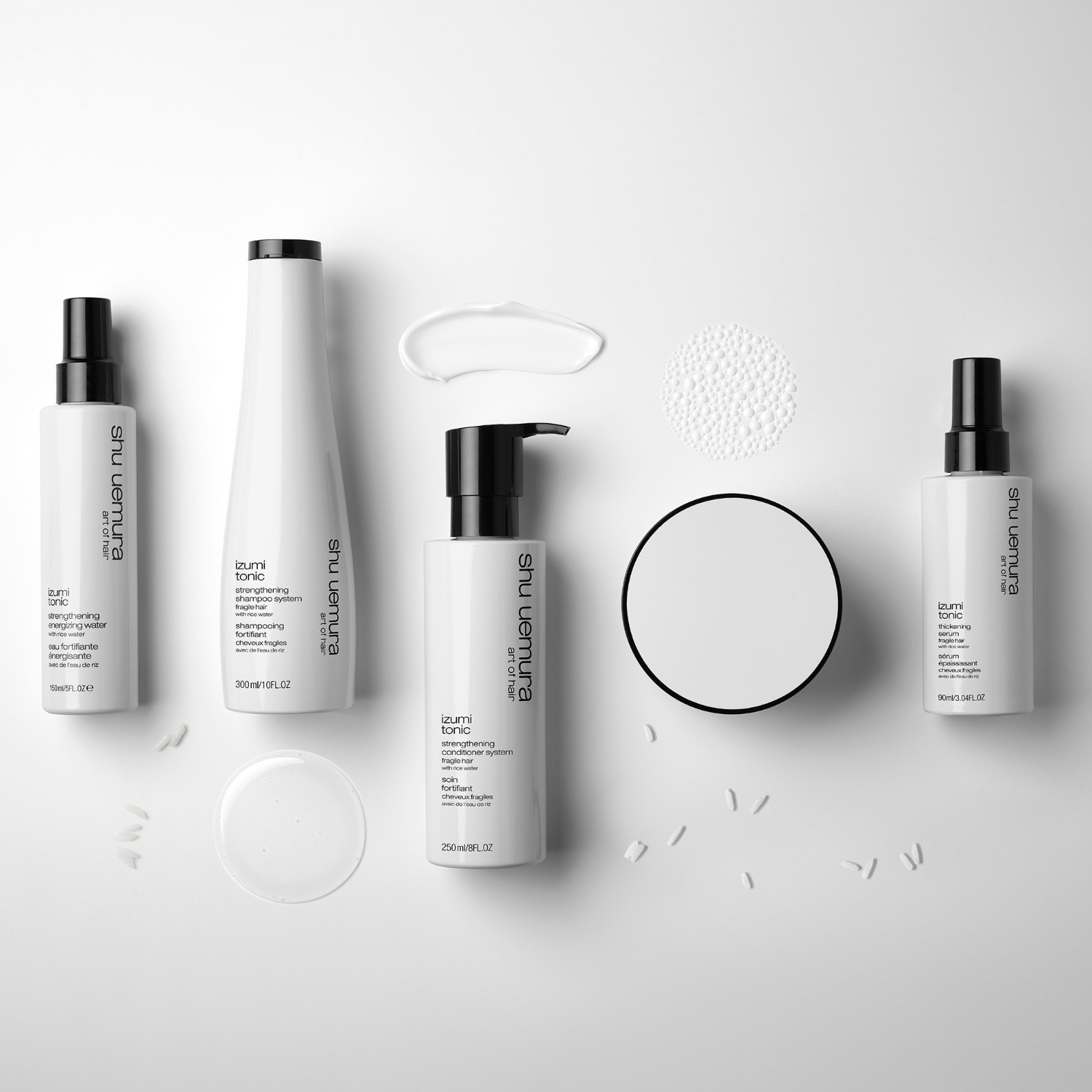 Shu Uemura sérum pour cheveux fragiles infusé à l'eau de riz