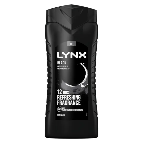 „Lynx Body Wash“ dušo želė, juoda, 500 ml | Vyrams | „Superdrug“