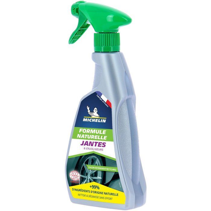 Michelin 500ml Velgenreiniger Spray - Natuurlijke formule, voor alle soorten velgen en wieldoppen