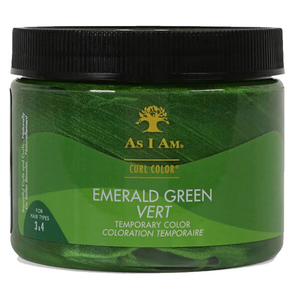 As I Am Curl Color Emerald Green Vert Tijdelijke Haarkleur