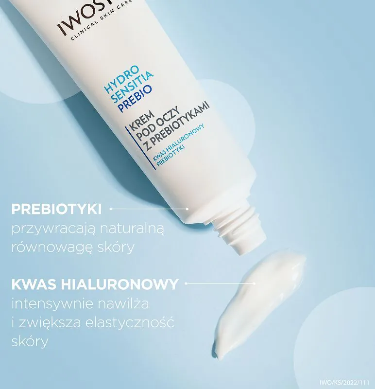 Iwostin Hydro Sensitia PreBIOKrem pod oczy z Prebiotykami