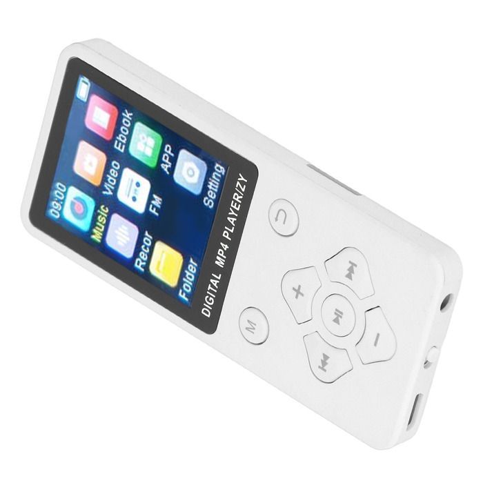 Leitor de MP4 - SHIPENOPHY - Tela colorida de 1,8 polegadas - Bluetooth 5.0 - 32 GB - Recarregável via USB