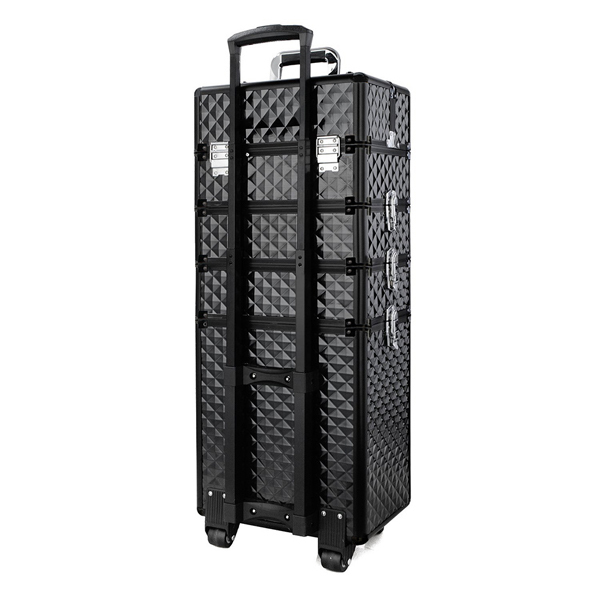 Livingandhome 4-in-1 Profi-Make-up-Koffer