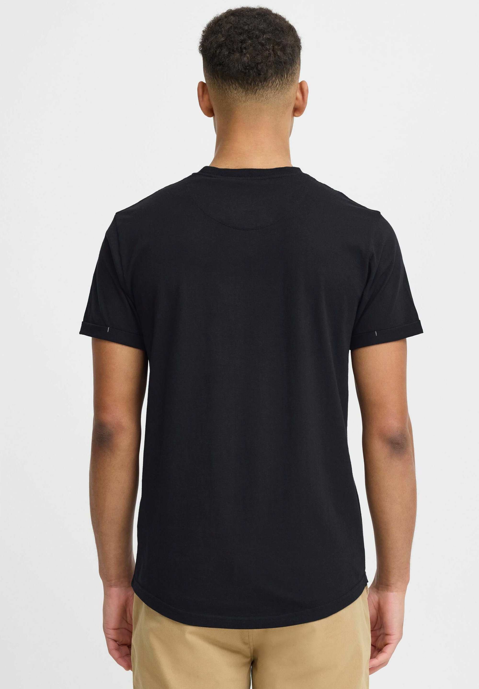 INDICODE JEANS IDDaniel - T-shirt met print - zwart