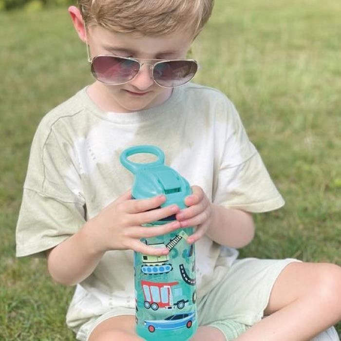 Pack de 2 botellas de agua NUBY Super Quench - 540 ml - Azul