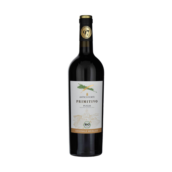 Bio Primitivo Puglia IGT, 6 φιάλες των 0,75 l