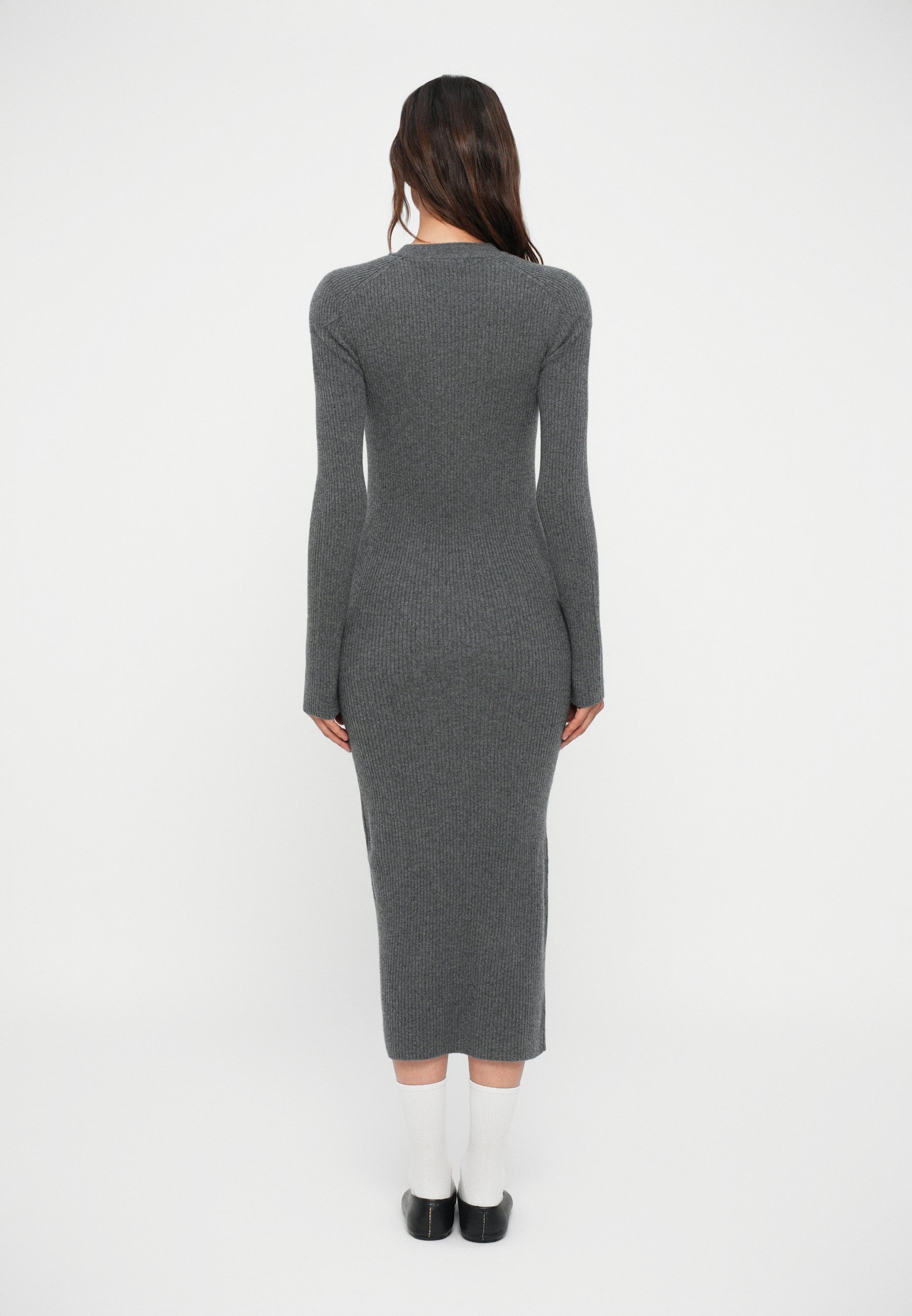 Iro LIETTE - Abito in maglia - antracite