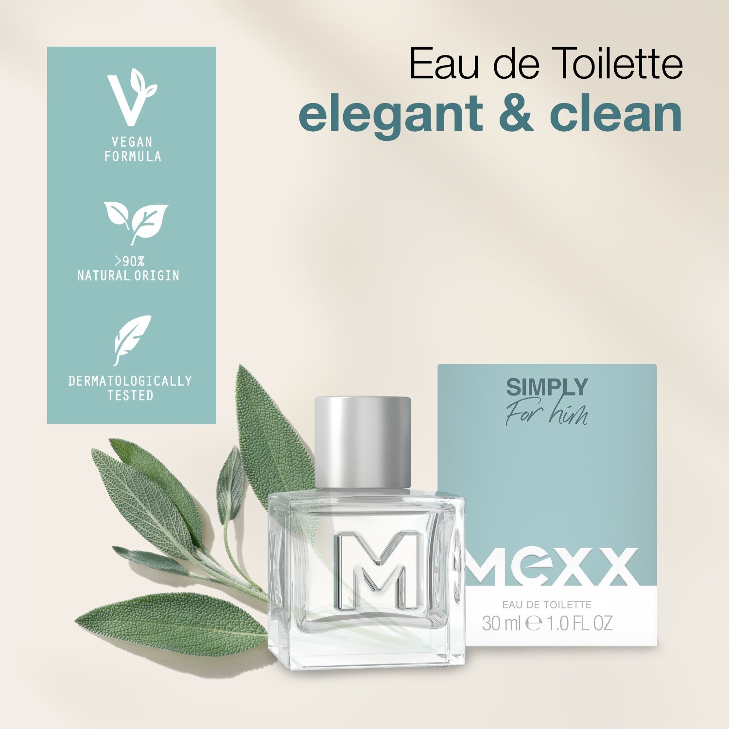 „Mexx“ tualetinis vanduo „Simply for Him“ – 30 ml