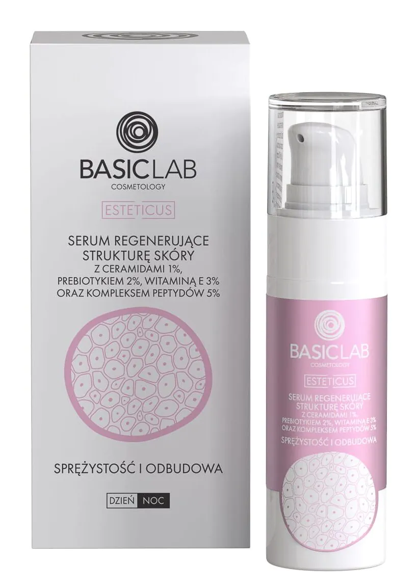 BasicLab Esteticus Serum regenerujące z kompleksem peptydów 5%
