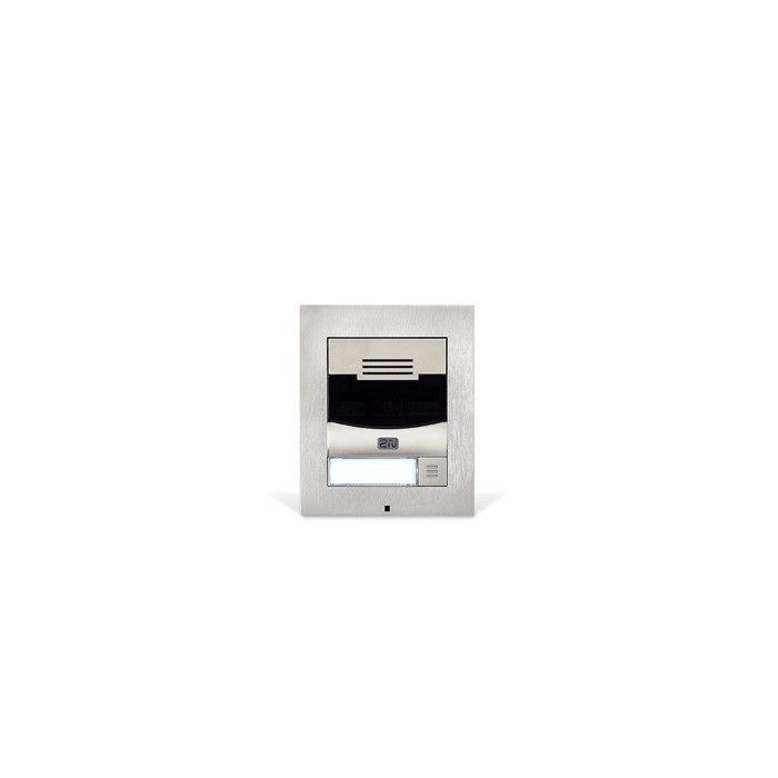 Interphone IP Solo 2N Telecommunications - Nickel - IP54 - Métal - Vision nocturne - Objet connecté - Sans fil