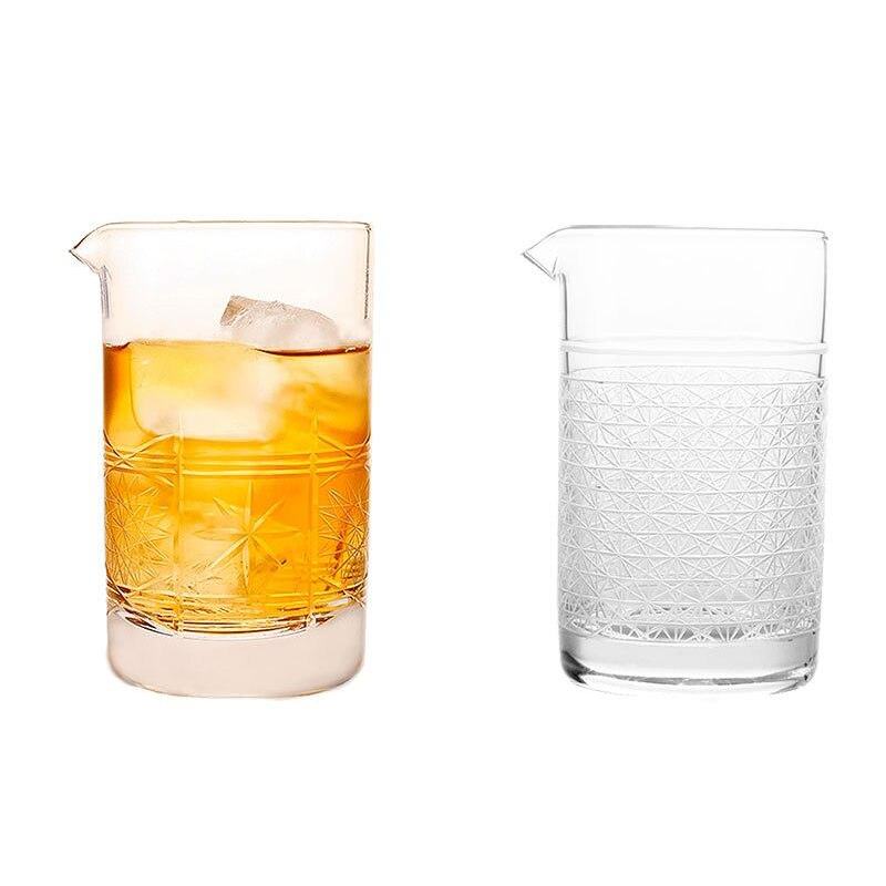 Kostenloser Versand Cocktail-Rührglas, Bar-Rührglas 60 ml, klares japanisches Modell [bleifrei]
