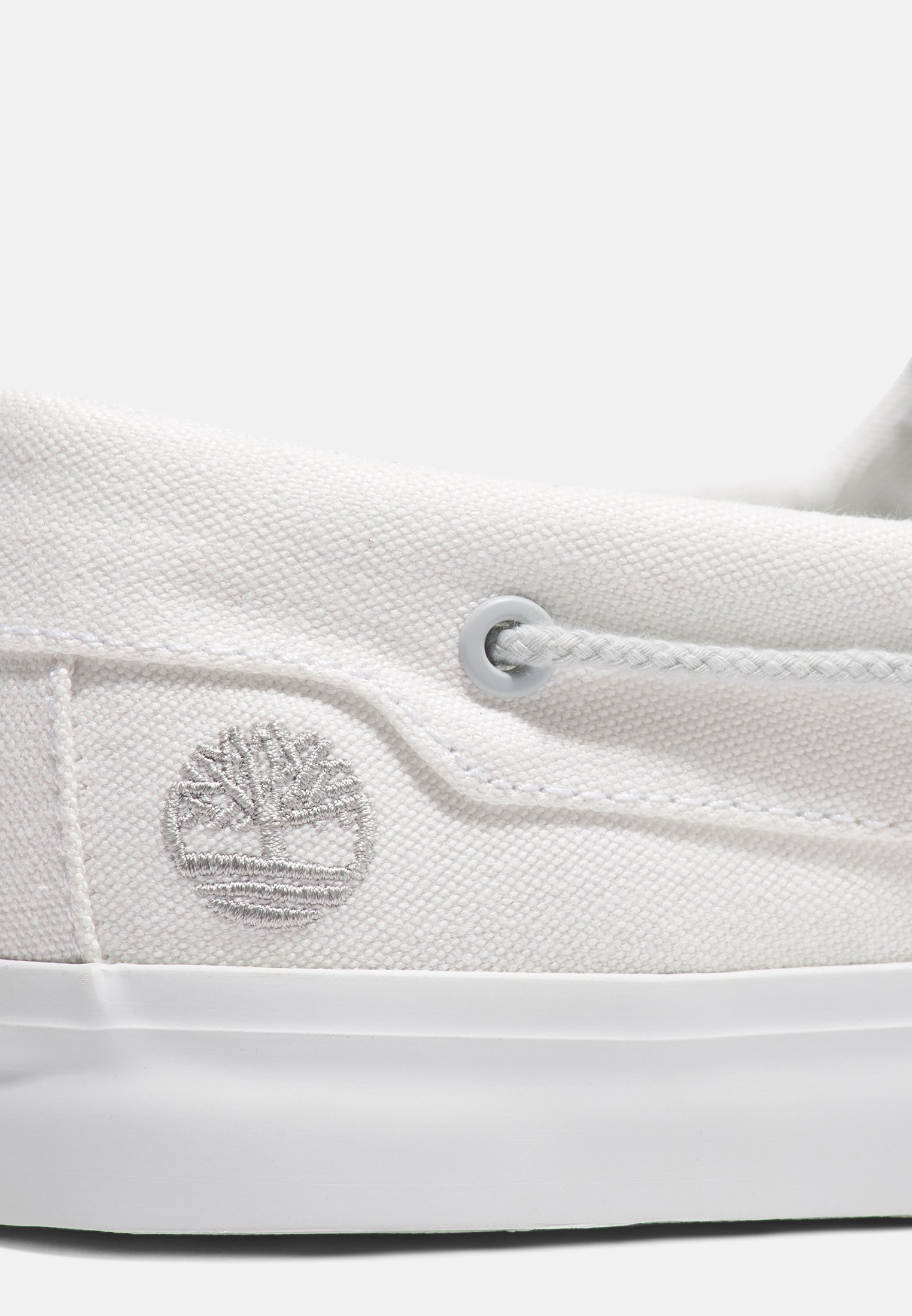 Timberland bootschoenen - wit canvas