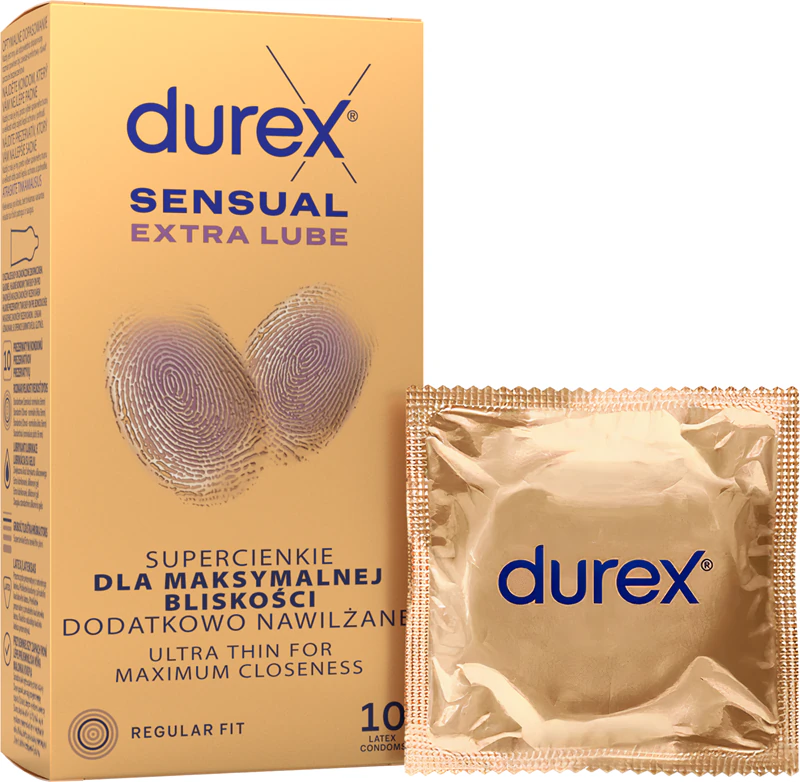Durex Sensual Extra Lube medisch condoom