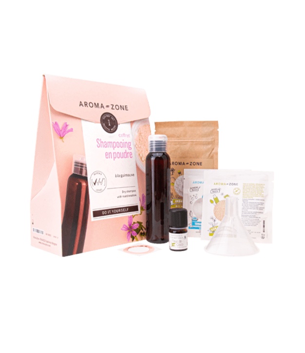 Zelfgemaakte cosmeticaset: Marshmallowpoeder shampoo