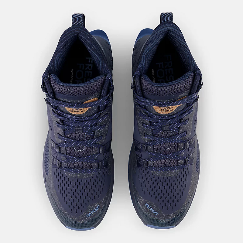 Męskie buty Fresh Foam X Hierro Mid – Vintage Indigo z granatem NB i niebieskim Heritage