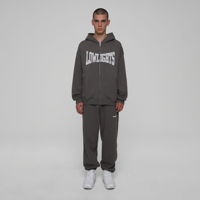 Boxer à capuche zippée