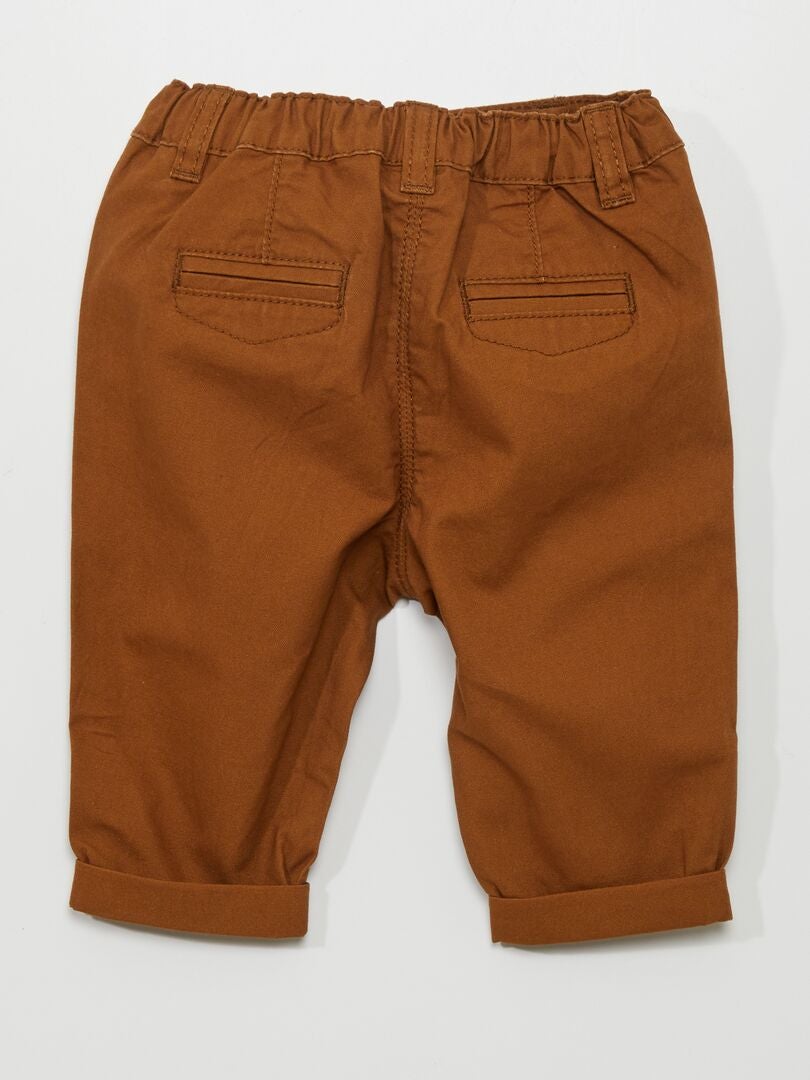 Katoenen broek - BRUIN