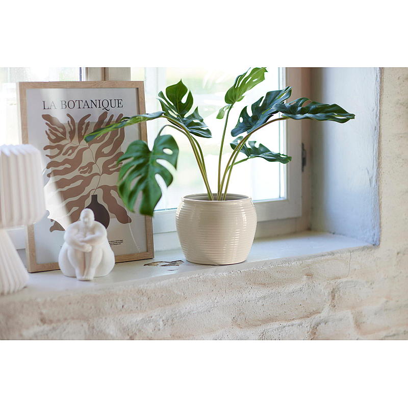Huisbeeldje 12x9x14 cm keramiek Aya